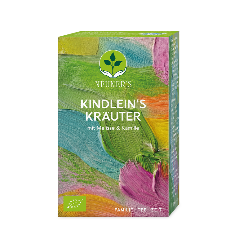 Balenie čaju Kindlein's Kräuter Bio — Neuner's